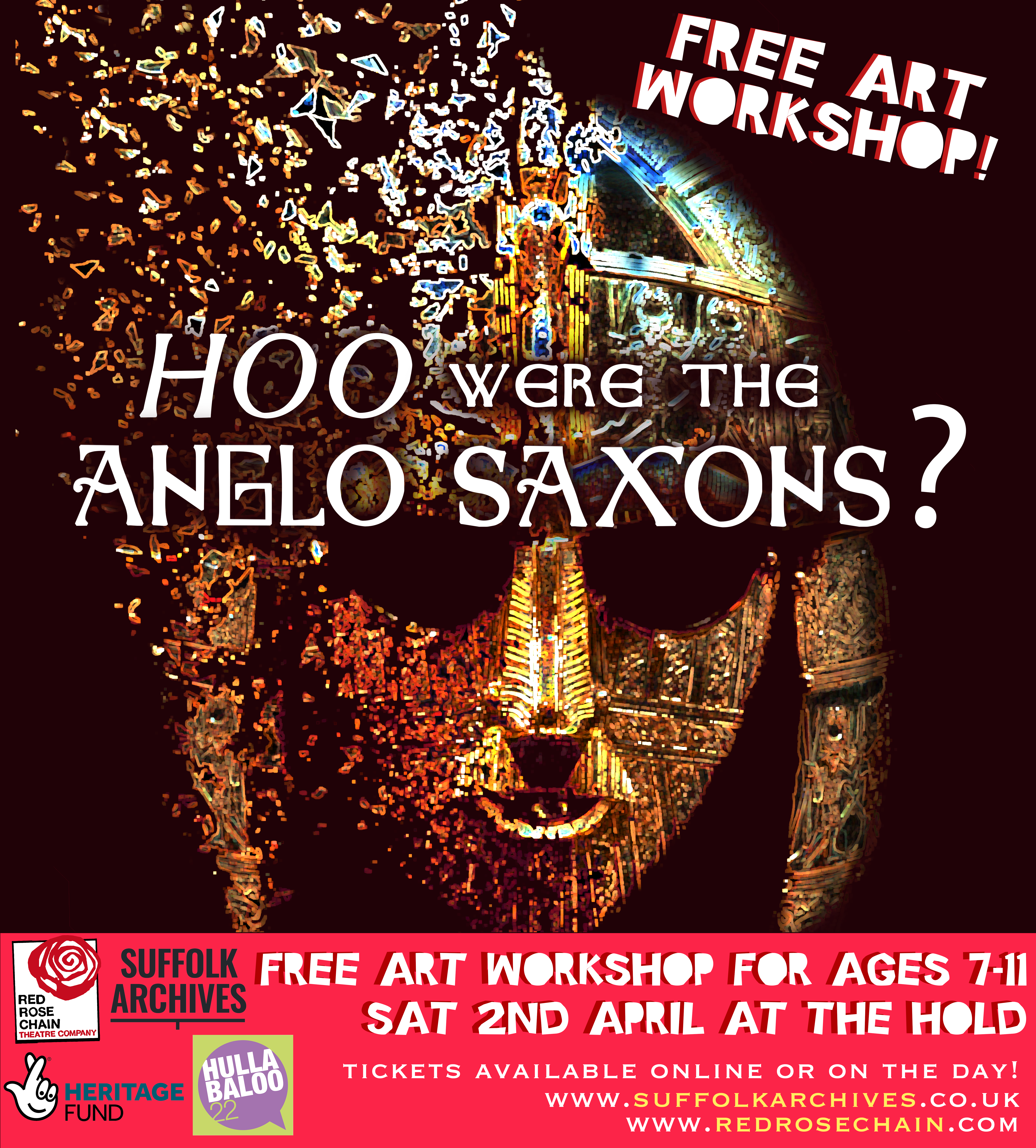 Hoo were the Anglo Saxons: Free art workshop